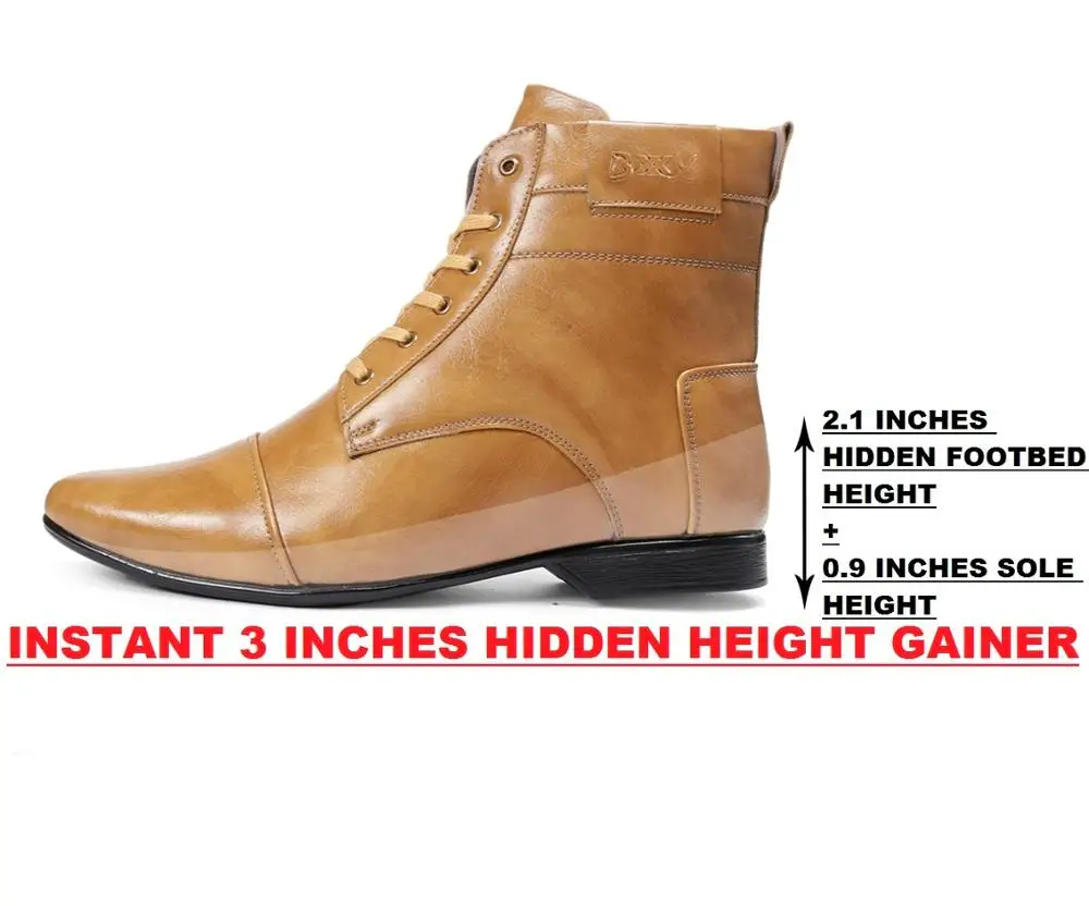 
Height Increasing Elevator Men`s Boots 