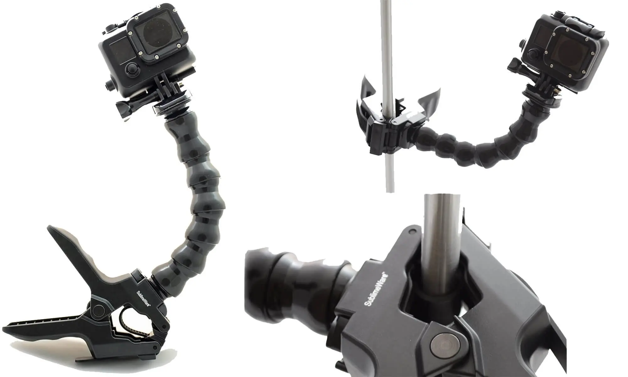 gopro jaws flex clamp motorcycle