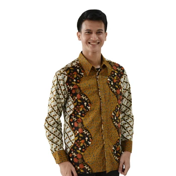 Man Batik  Casual Dress  Alur Parang Shirt Long  Sleeves From 