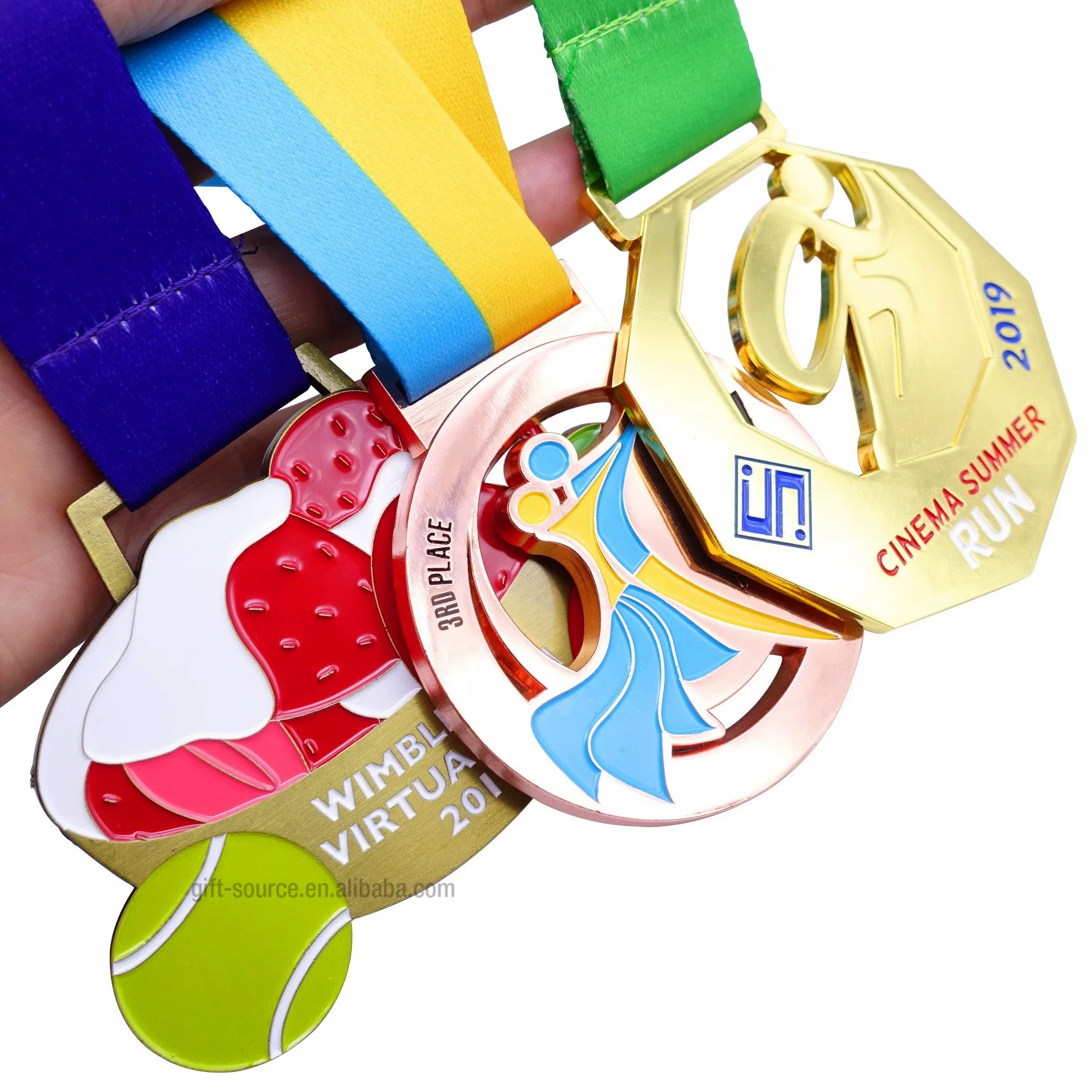 

2022 custom hot sell casting sport medals/volleyball medals/gymnastics medals BVCE authority certificationaward medallion