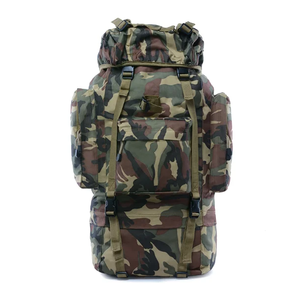 

Hot sale 60L waterproof military backpacks direct army hiking camouflage tactical backpack