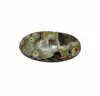 Rainforest jasper rhyolite natural oval cabochon smooth loose gemstone 62 carats