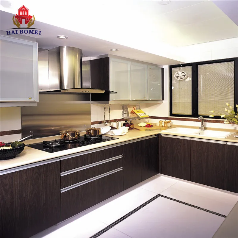 Manufacture Complete Water Resistant Pvc Kitchen Knock Down Kitchen Buy Water