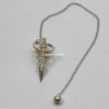 Silver Coil Metal Pendulum : Buy From RUSDA AGATE