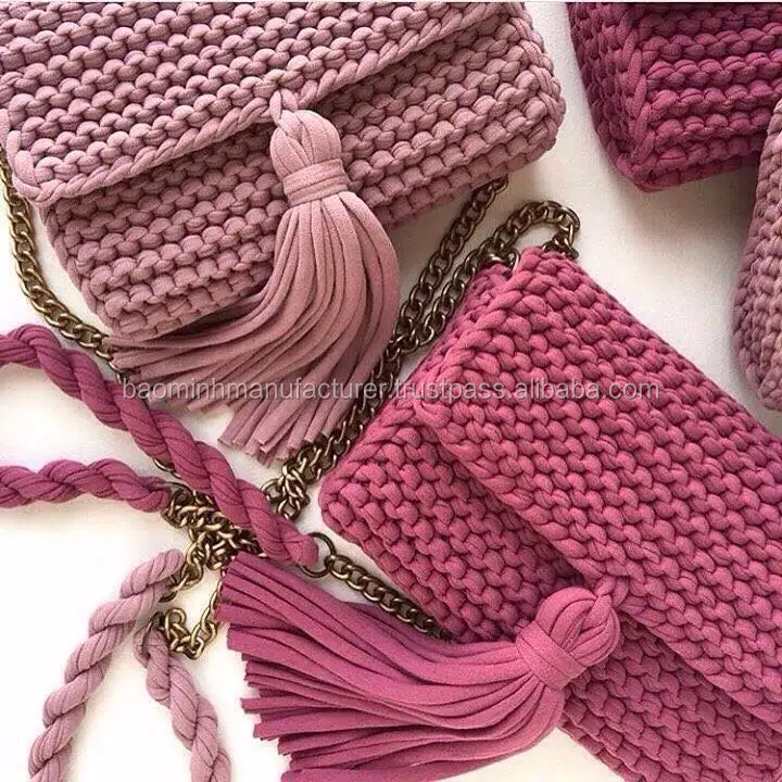 crochet wool bag