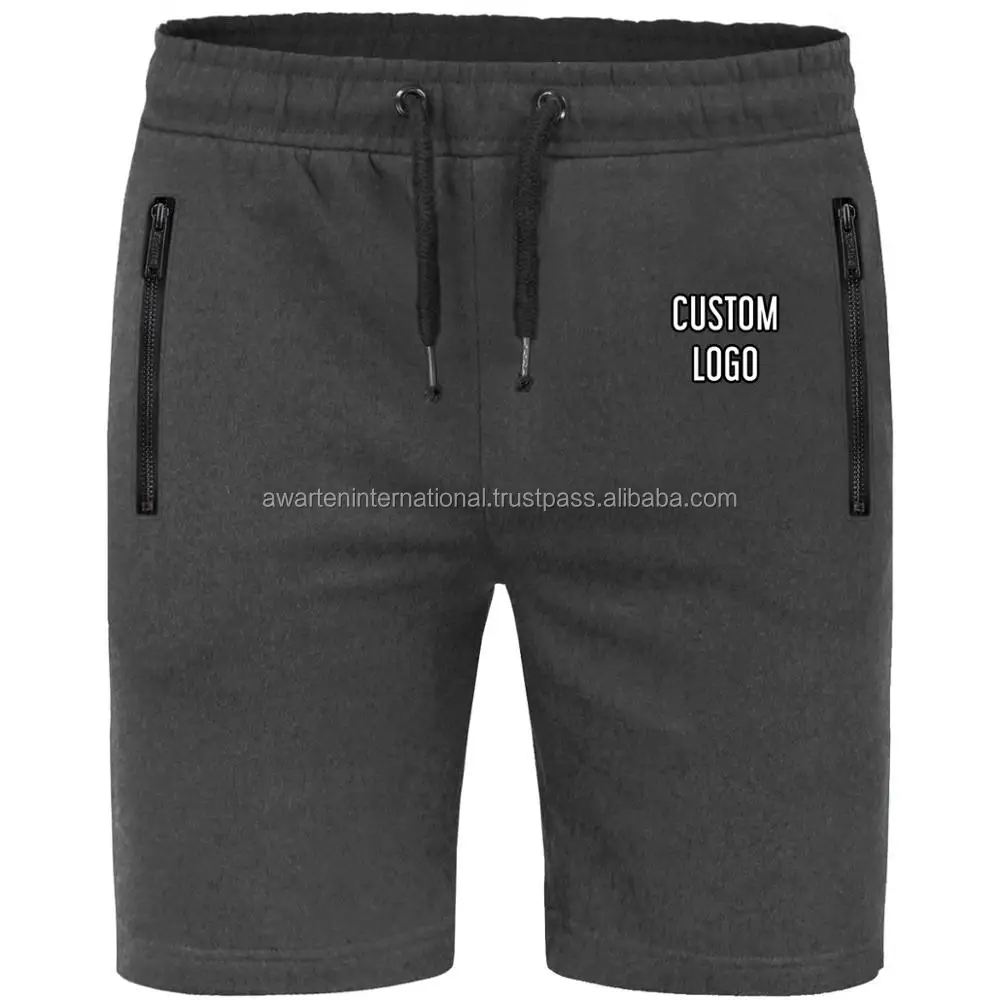 Oem High Quality Custom Brand Logo Printed Cotton Sweat Shorts - Buy ...