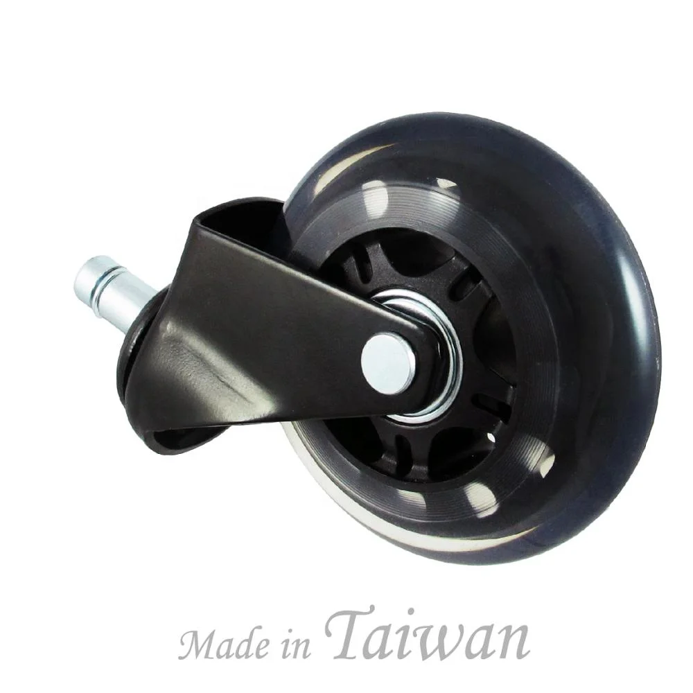 
CCE Caster 2019 New Product 3 Inch PU Silent Bearings Furniture Wheels Caster 