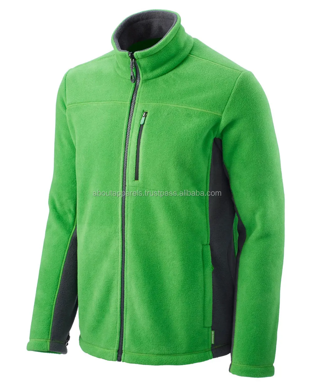 Men Polar Fleece Full Zip Fleece Jacket,New Stylish Hand Made Custom