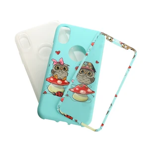 3D Design 2 1 Slim Hybrid Protector Case Tempered Glass