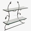 Hand Forged Iron Wall Shelf