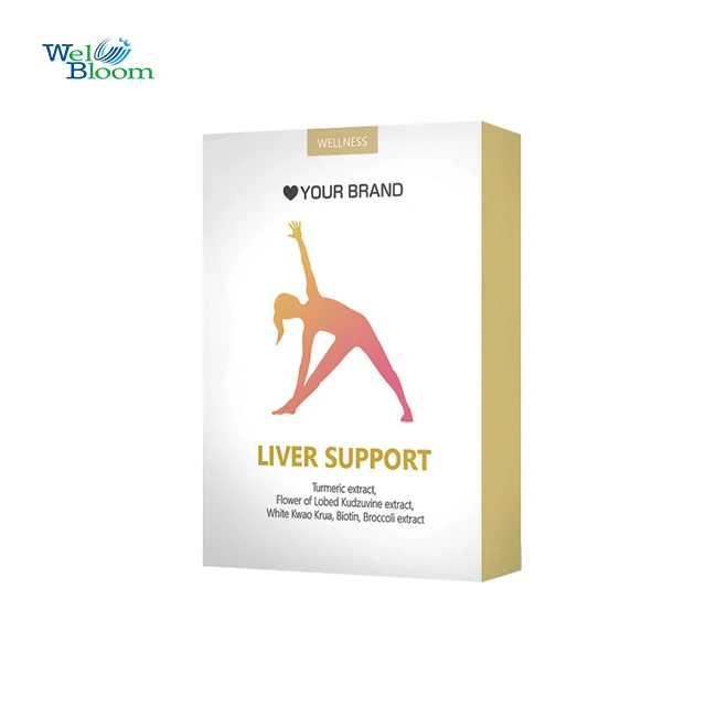 Turmeric Biotin Liver Enhance Support Wellness Supplement OEM ODM