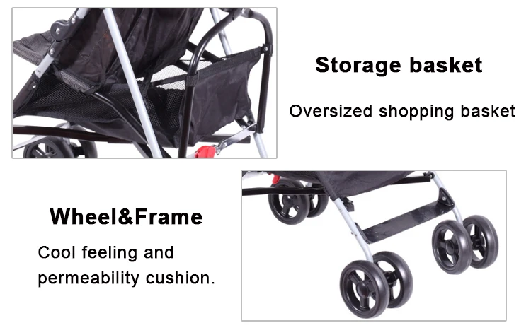 China Factory Best Selling EVA Small Size Foldable Easily Carry Light Baby Stroller