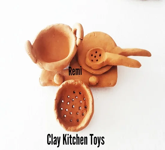 clay and toys
