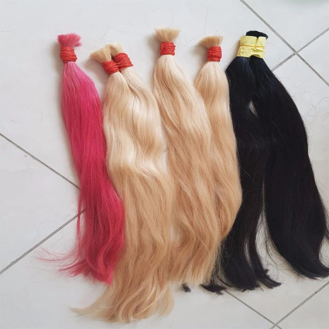 Vietnam Wholesale Human Hair Weave Bundles Color 4 For Black