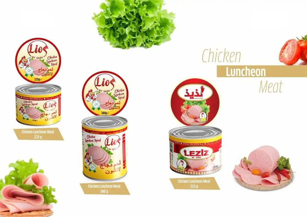 
High Quality Best Price Chicken Luncheon Meat 