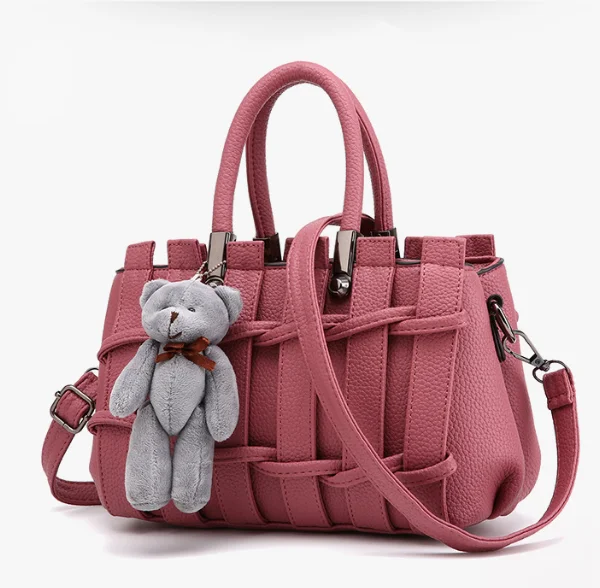 Alibaba 2017 Fashionable Lady Handbag Pu Leather Handbag Women Handbag ...