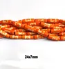 Wholesale Dyed Batik Bone Beads feather Bone Beads Rustic Bone Beads Kenya Bone Beads 24x7mm