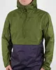 New Arrival taffeta windbreaker rain jacket sealing on inner jacket snap on jacket
