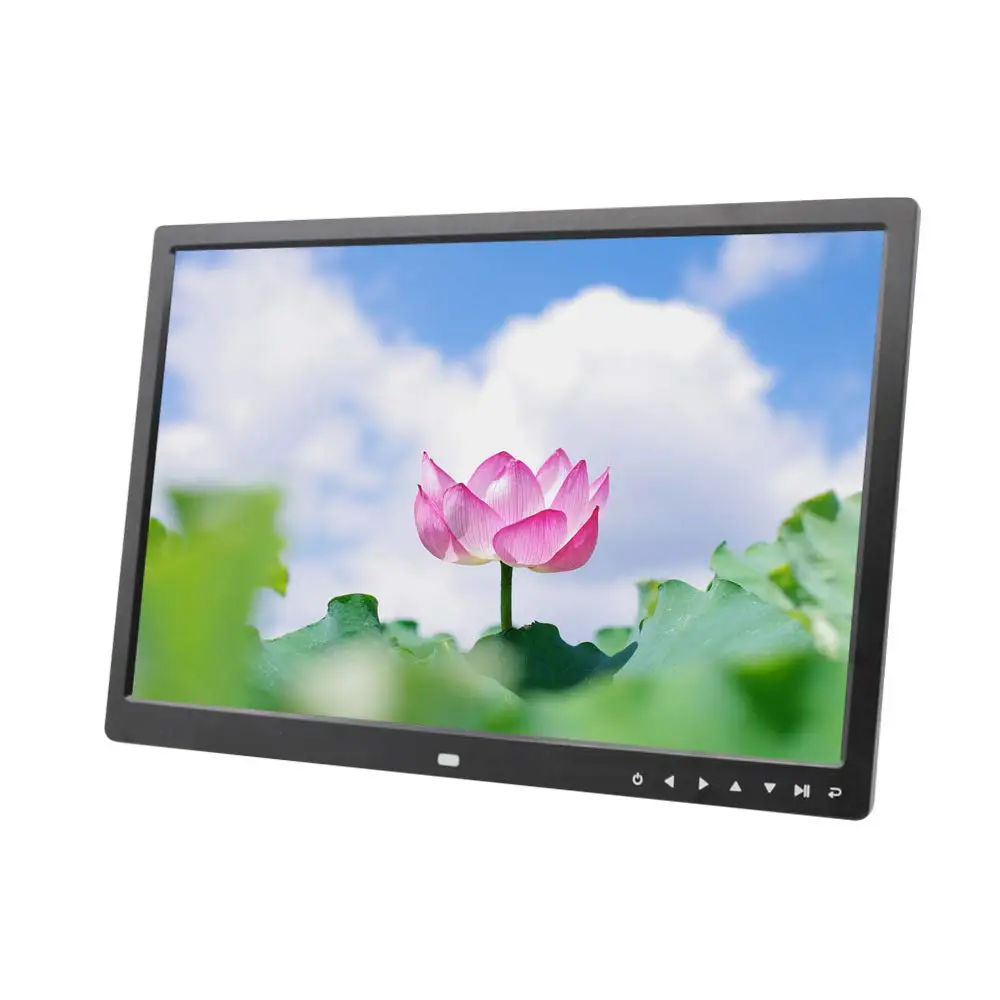 

17 inch digital picture frame 1080P/ 720P Motion Sensor SD USB digital video player with high definition, Multi choices