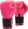 Boxing Gloves American Style Boxing Gloves Red/White/Black Hand Mold Made Of Triple Layered