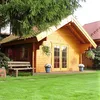 Henry 3c home office 70 mm log cabin kit flat packed selfbuild optimized kiln dry material spruce or pine