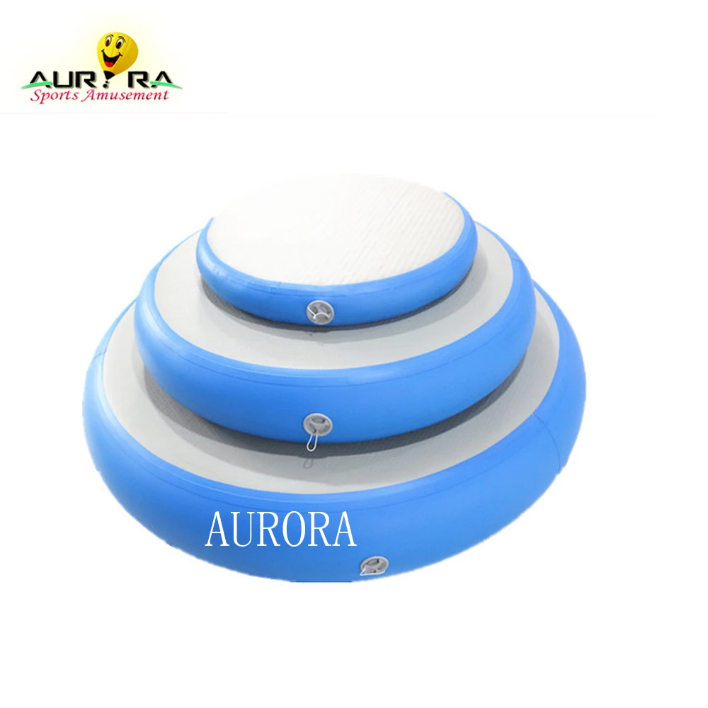 

Inflatable Round Air Tumble Floor Spot, Inflatable Air Track Tumbling Circle Mat, inflatable air spot for Gymnastics training, Customized