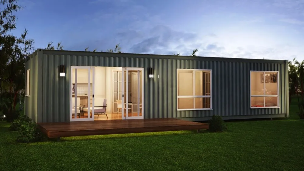 Wholesale how to build a shipping container home shipped to business used as kitchen, shower room-26