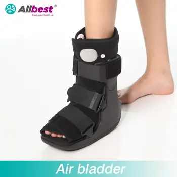 Orthopedic air cast walking shoe for 