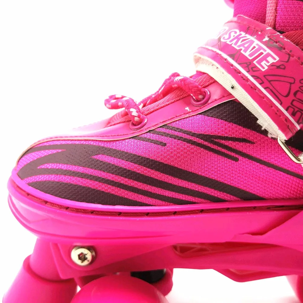 2022 New Style Children's Skates 4 Wheels Double 2 In 1 Aggressive