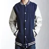 wool varsity jackets WITH sleeves of white cowhide leather