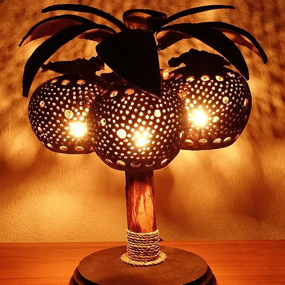 Special Coconut Shell Lamp/ Coconut Lamp From Vietnam With The Cheapest