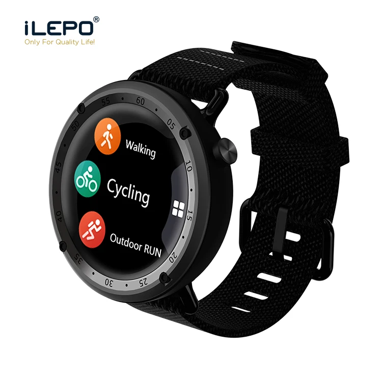 

460mAh IP67 Waterproof Heart Rate GPS Digital Watch Fitness Tracker