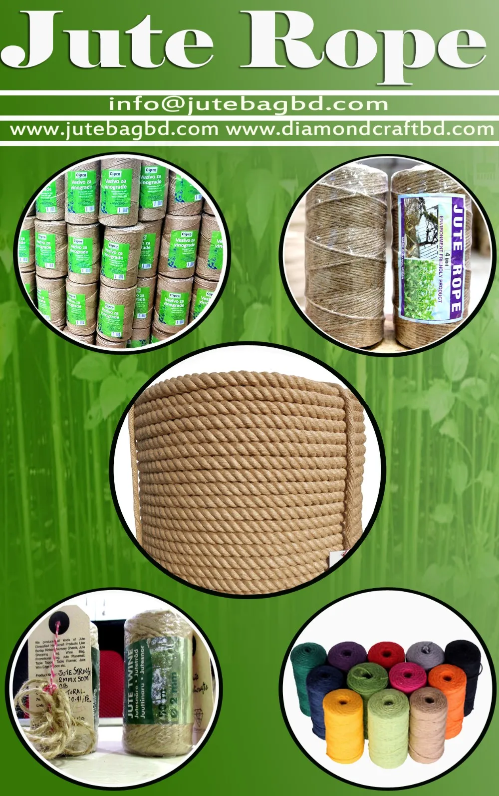 100 High Quality Jute Twine Rope Bangladesh Buy Eco Friendly Jute