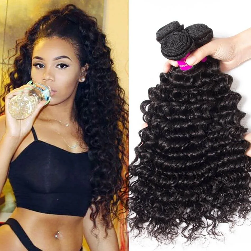 

Celie Brazilian Hair China Suppliers, Peruvian Deep Curly Wavy Hair Crochet Braids With Human Hair with Lace Frontal Cl