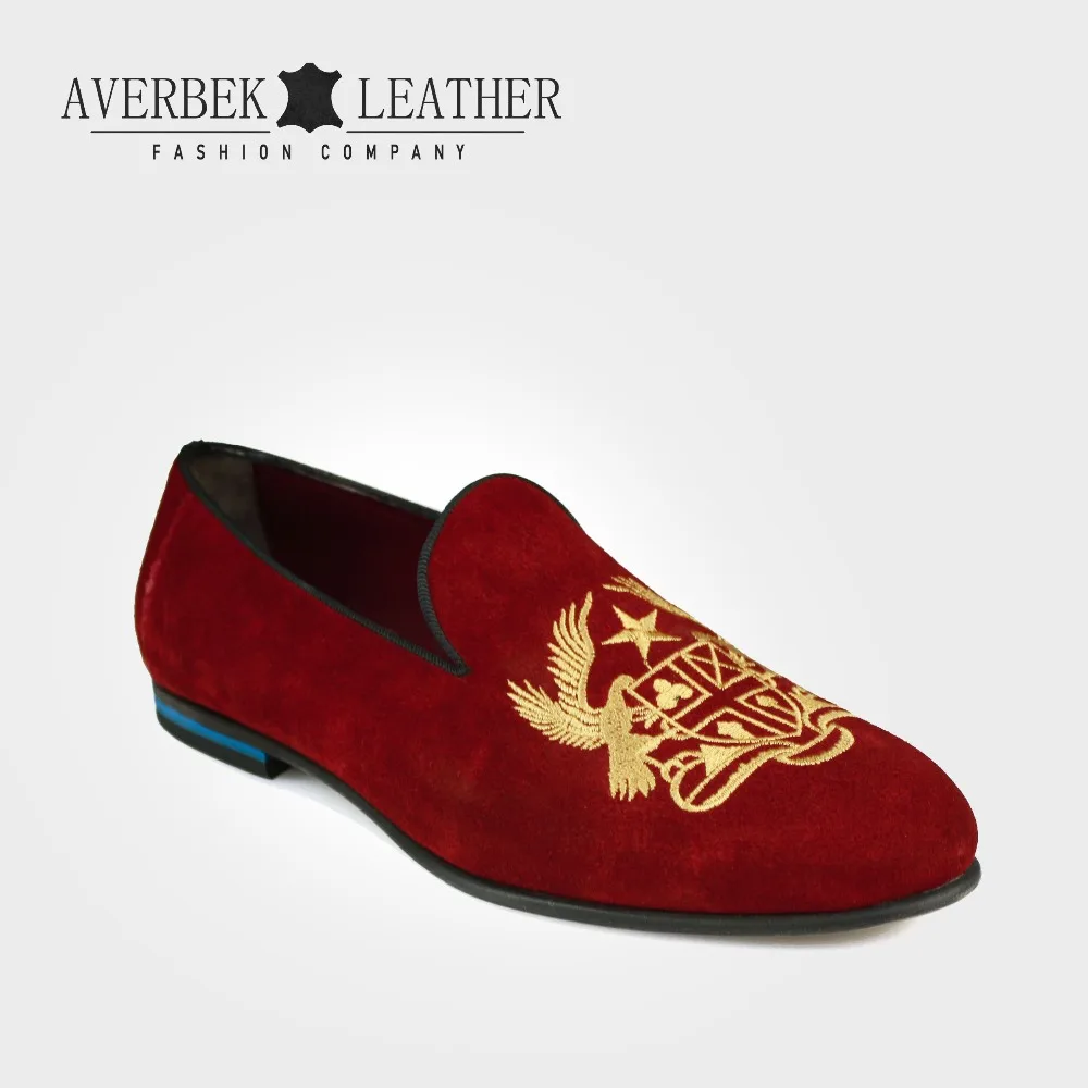 red dress shoes mens loafers