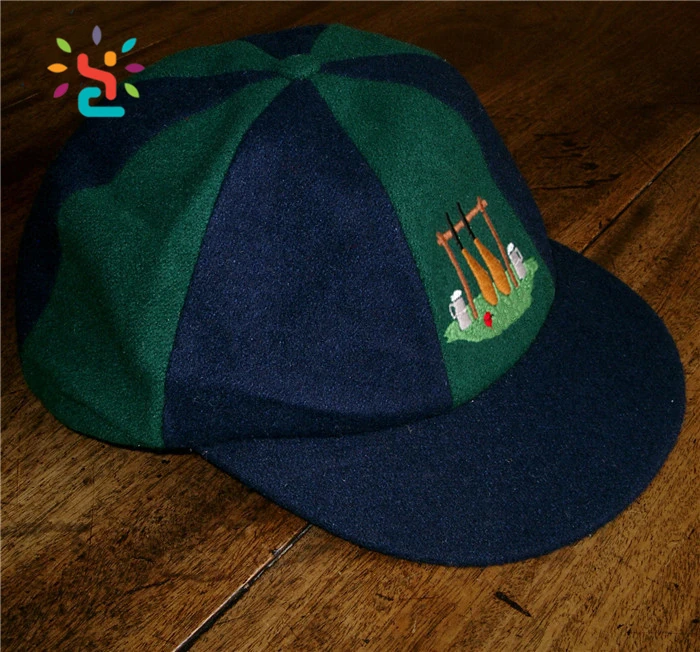 Custom Design Cricket Baggy Green Cap Custom Design Embroidery Plain
