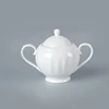 Wholesale round shape dinner plate factory price 2019 trending durable tableware white hotel ceramics bone china dinnerware