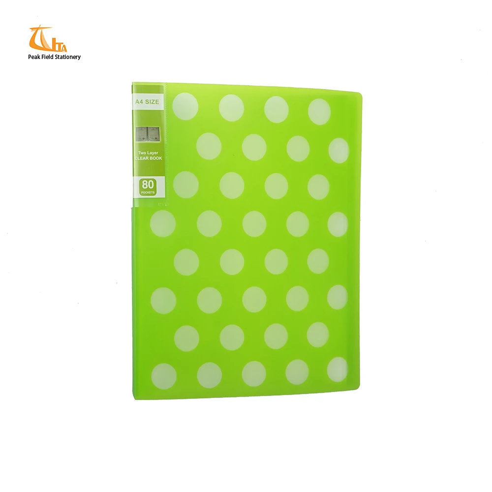 Japanese Stylish Pattern A2 Plastic File Folder Hanging File Folder