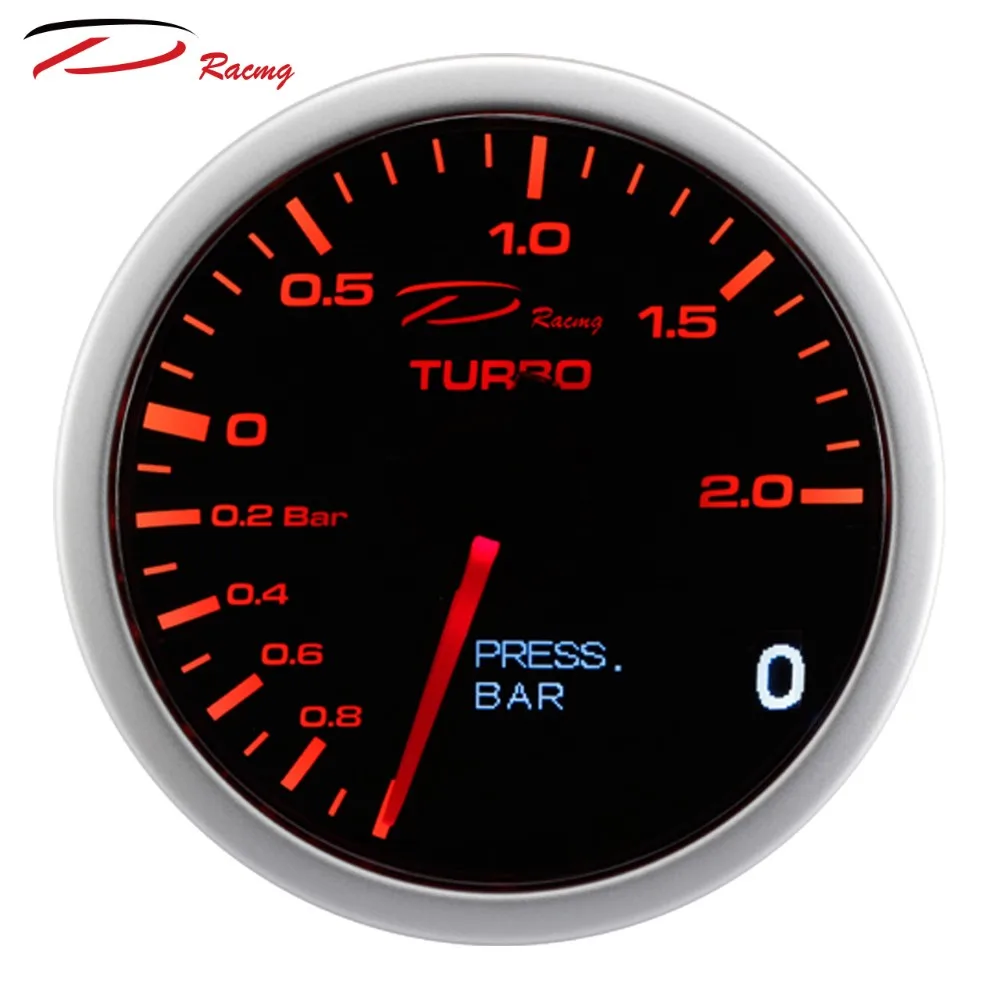 60mm 2in1 Oled Multi Function Gauge Combo Boost Turbo + Fuel Oil