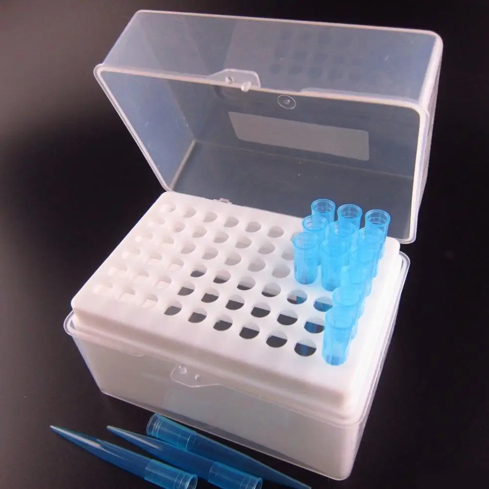 Laboratory Rectangular 96 Wells Micro Pipette Pipette Tip Box Pipette ...