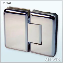 180 Degree Round Corner And Bevel Edge Brass Glass Door Hinge