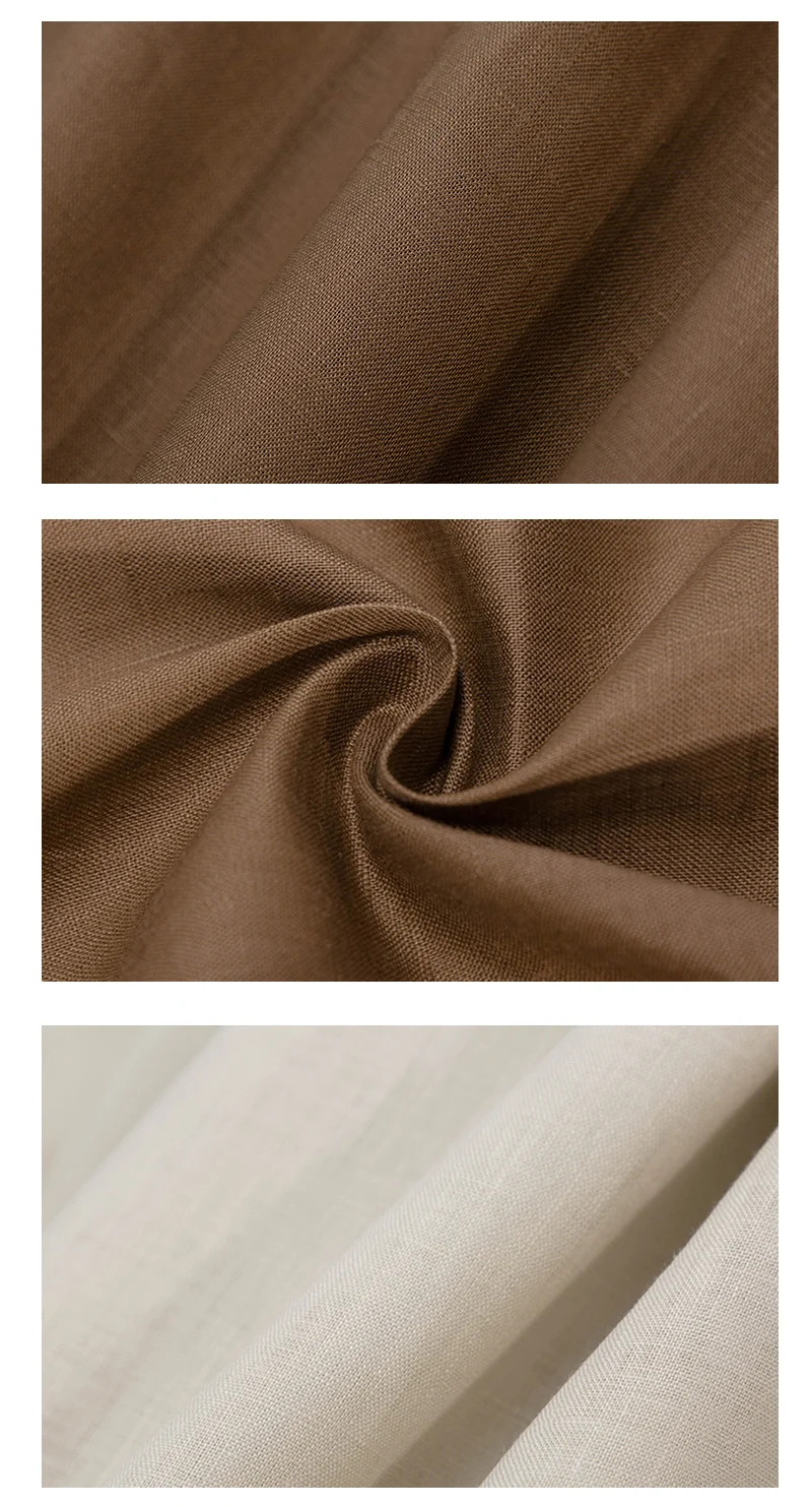 Super Quality Natural Fiber 100 French Pure Linen Fabric For Clothing