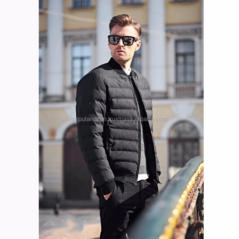 winter hooded jacket men's