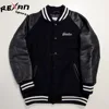 Full Black With Black Leather Custom American Football Jackets / Baseball Jackets Custom Varsity Jacket Manufacture