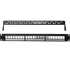 cat5e 24ports empty with cable manager patch panel