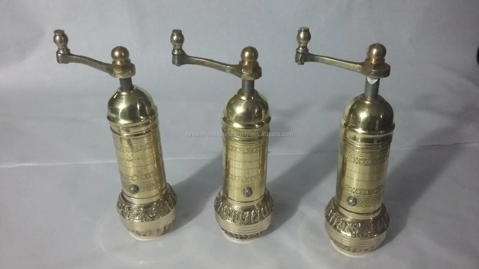 Turkish Coffee Grinders Best Manuel Hand Salt And Pepper Mill Round