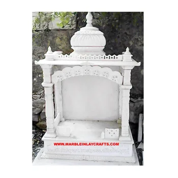 Pure Marble Small Temple Decorative Stone Mandir Buy Stone Temple Unique Marble Mandir Home Mandir Product On Alibaba Com