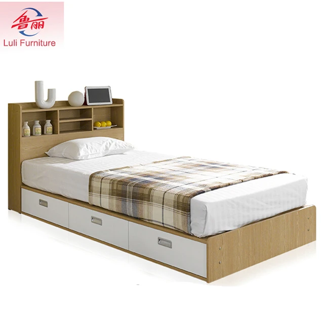 simple design wooden king size bed frame .jpg