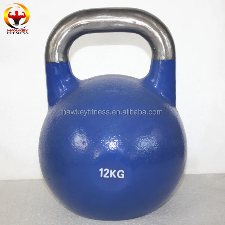 Rizhao Wholesale Weight Lifting Custom Colored Competition Kettlebells
