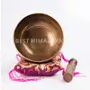 Hand Crafted Green Colored Singing Bowl for Bulk Purchase